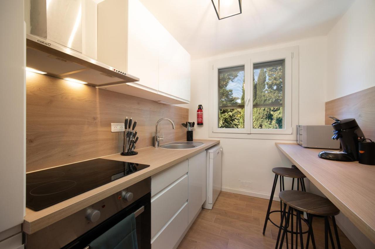 Grand Appartement 3 Chambres Avec Clim Et Balcon Marsylia Zewnętrze zdjęcie