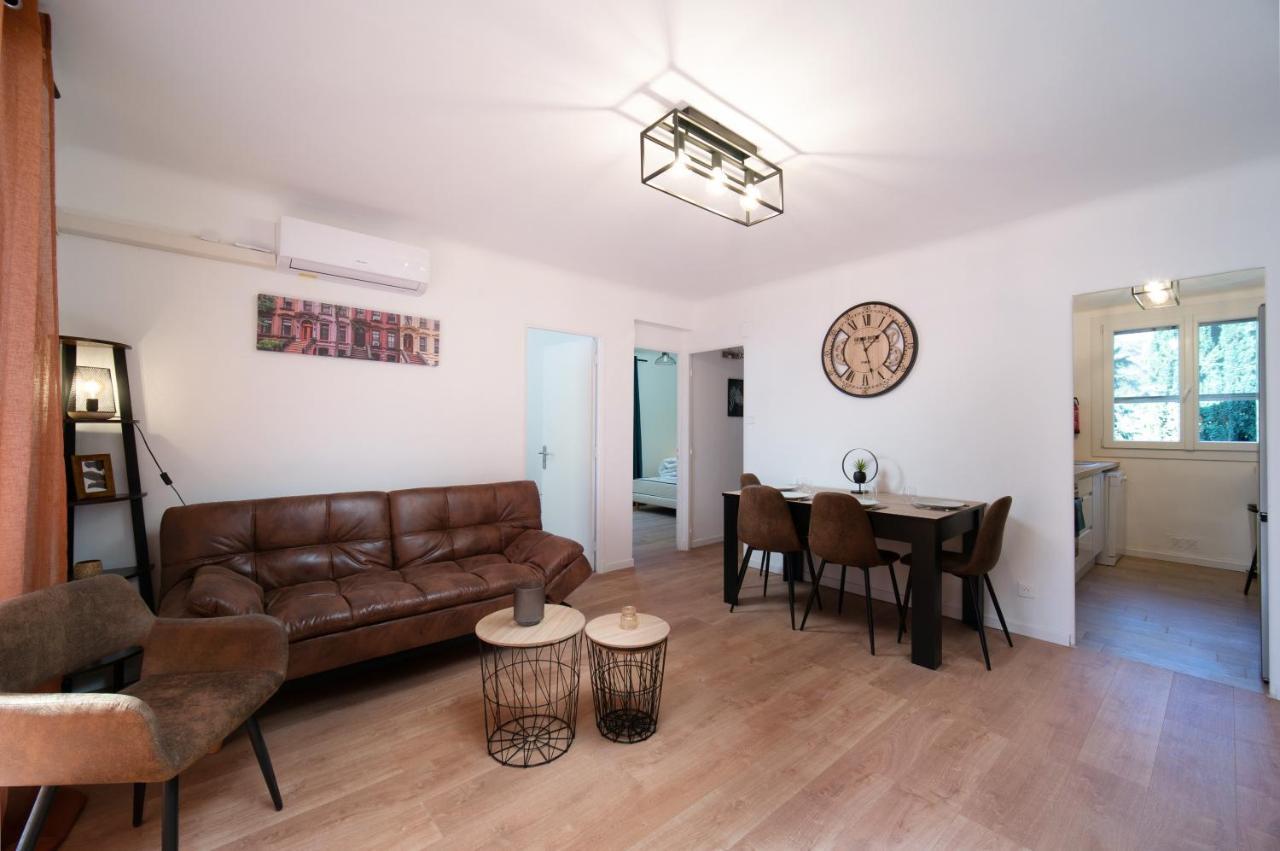 Grand Appartement 3 Chambres Avec Clim Et Balcon Marsylia Zewnętrze zdjęcie