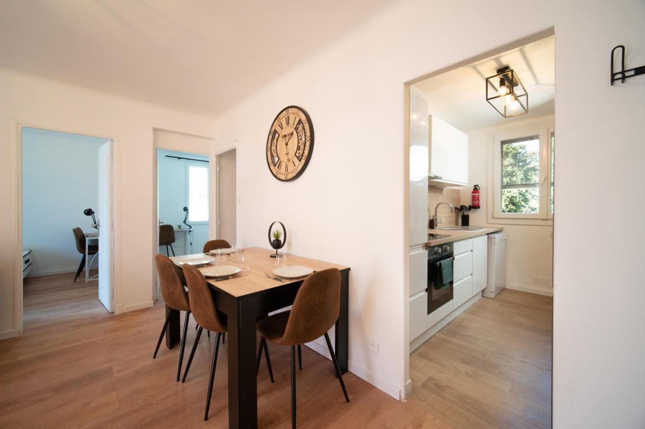 Grand Appartement 3 Chambres Avec Clim Et Balcon Marsylia Zewnętrze zdjęcie